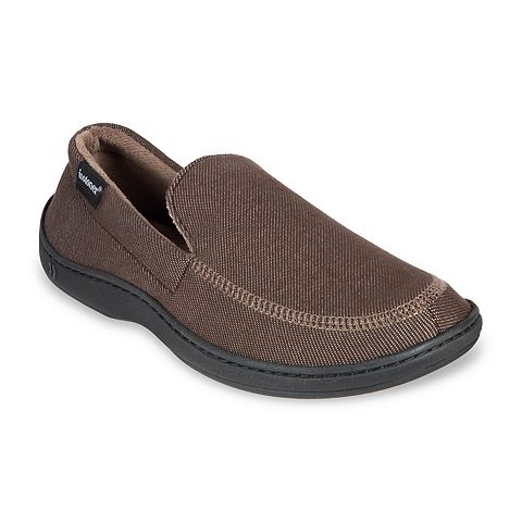 Мужские тапочки isotoner Chandler Men's Slip-On Moccasin Slippers