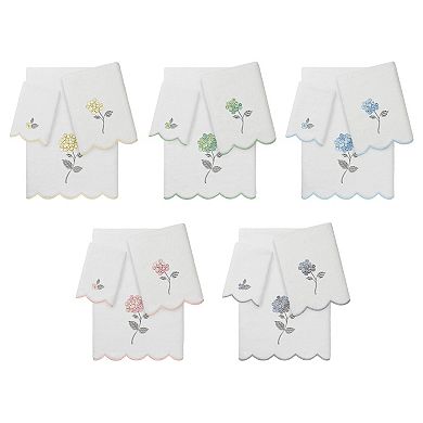 Linum Home Textiles HYDEA Scallop 3-pc. Cotton Towel Set