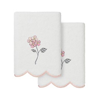 Linum Home Textiles Scallop 2 pk Towel Set