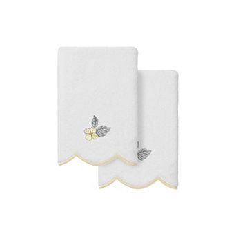 Linum Home Textiles Scallop 2 pk Towel Set