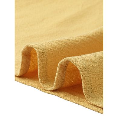 Boho Maxi Dress for Women's Crochet Panel 3/4 Sleeve Casual Beach Dresses