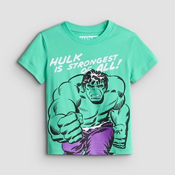 Baby & Toddler Boy Jumping Beans® Marvel Hulk Strongest of All Graphic Tee