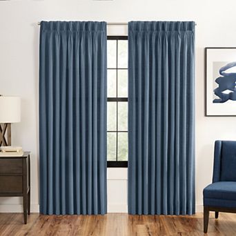 Waverly Serendipity Pinch Pleat Single Window Curtain Panel