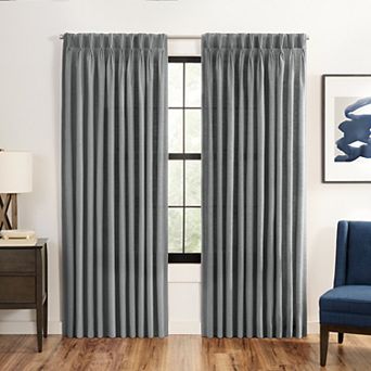 Waverly Serendipity Pinch Pleat Single Window Curtain Panel