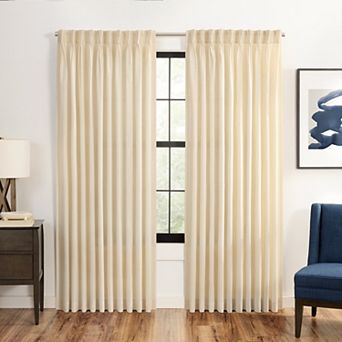 Waverly Serendipity Pinch Pleat Single Window Curtain Panel