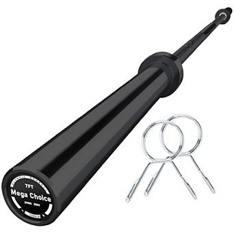 Powerlifting & Weightlifting Bar, 45LB Barbell, 1500LB Capacity for Bench Press