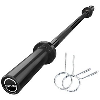 Olympic Barbell for Home Gym, with Copper Sleeves