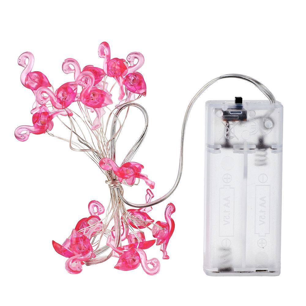 Fitz & Floyd 15 LED 55-Inch Flamingo Microlights