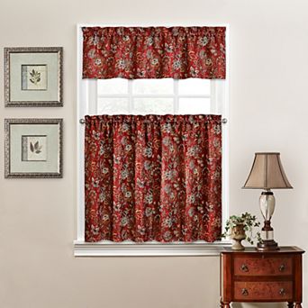 Waverly Navarra Tier & Valance Set