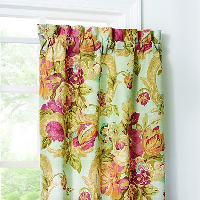 Waverly Spring Bling Tiered Panel Window Curtain Panels