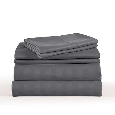 Marcielo 3/4 Pcs Luxury Stripe Bed Sheets Set