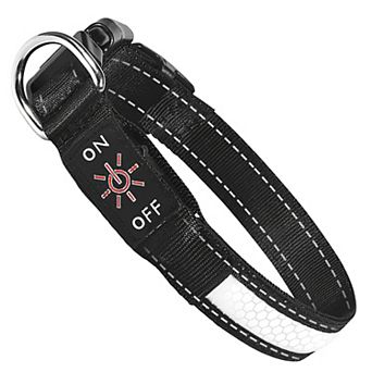 USB Rechargeable LED Dog Collar