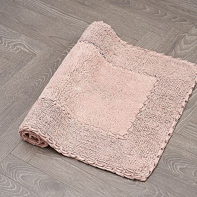 Laura Ashley Ruffle Bath Rug