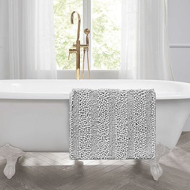 Laura Ashley Chenille Bath Mat & TPR Backing