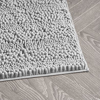 Laura Ashley Chenille Bath Mat & TPR Backing