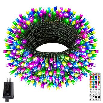 Ollny 200 LED 66ft Christmas RGB String Lights