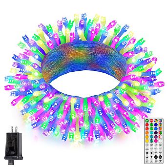 Ollny 100 LED 33ft Christmas RGB String Lights