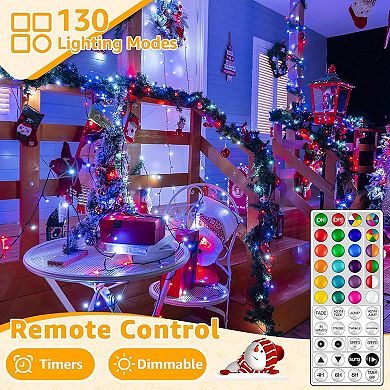 Ollny 100 LED 33ft Christmas RGB String Lights