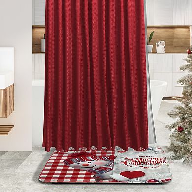 Clara Clark Christmas Bathroom Decor, Bathroom Accessory Set
