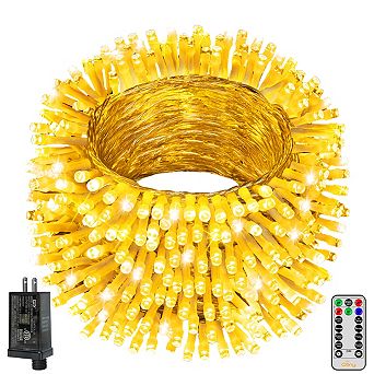 Ollny 400 LED 132ft Warm White String Lights