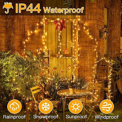 Ollny 400 LED 132ft Warm White String Lights