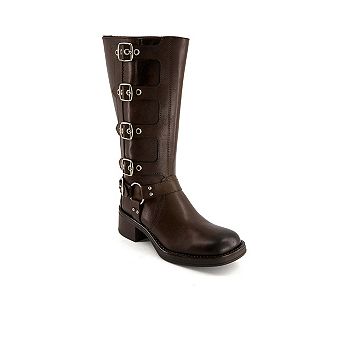 Andrea Women's Tall Biker Boots 90765