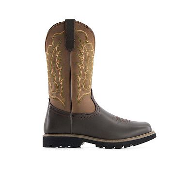 Forastero Men's Leather Cowboy Boots Bicolor 65959