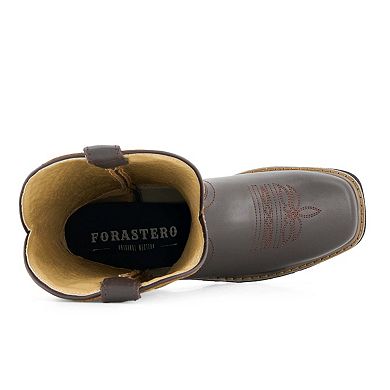 Forastero Men's Leather Cowboy Boots Bicolor 65959