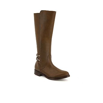 Andrea Women's Tall Riding Boots With Elastic Shaft 90758