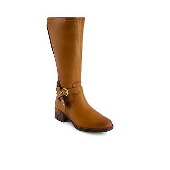 Andrea Women's Real Leather Tall Riding Boots 90577
