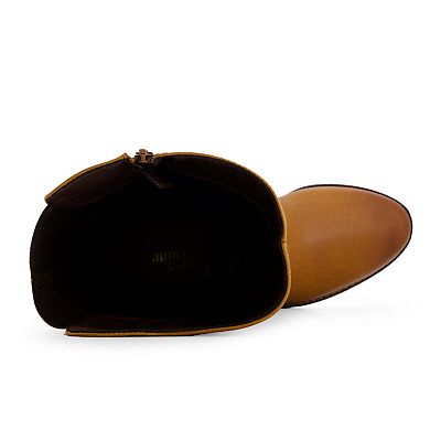 Andrea Women's Real Leather Tall Riding Boots 90577