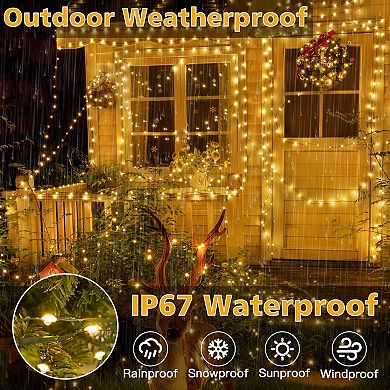 Ollny 1200 LED 393ft Warm White IP67 Waterproof String Lights