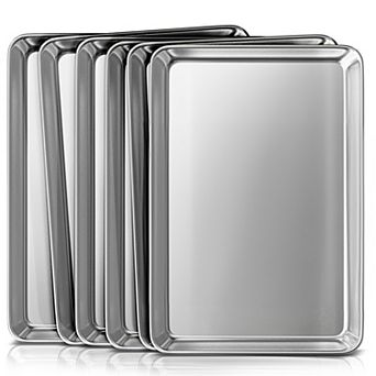 Eatex Aluminum Big Baking Sheet Pan Pack 6