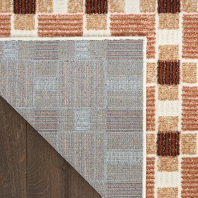 Nourison Nordic Modern Block Indoor Rug
