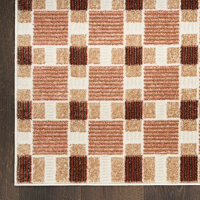 Nourison Nordic Modern Block Indoor Rug