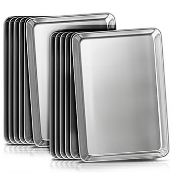 Eatex Aluminum Big Baking Sheet Pan 12 Pack