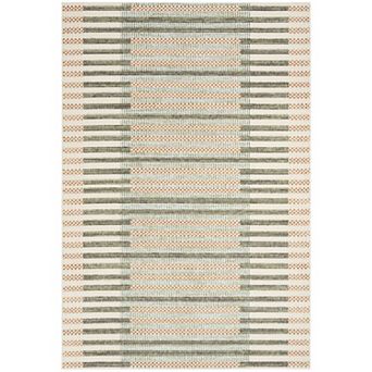 Nourison Nordic Stripe Modern Indoor Rug