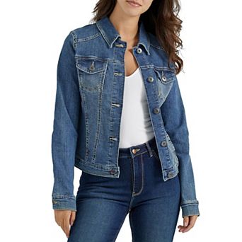 Women’s Fitted Stretch Denim Jacket