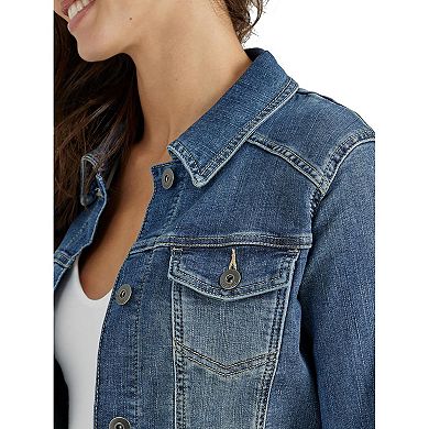Women’s Fitted Stretch Denim Jacket
