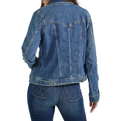 Women’s Fitted Stretch Denim Jacket