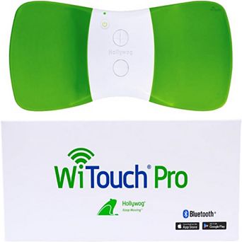 WiTouch Pro Wireless TENS Unit for Back Pain Relief, Wearable Muscle Stimulator, Gel Pads Included