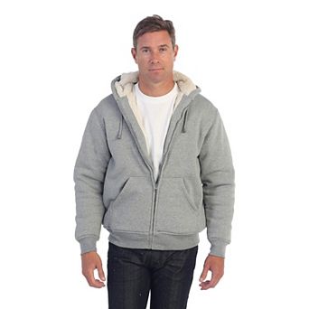 Men’s Soft Sherpa Hoodie Jacket