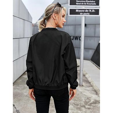Women’s Casual Bomber Jacket