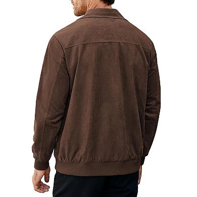 Men’s Casual Faux Leather Jacket