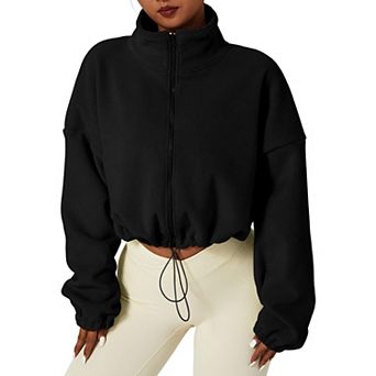 Women’s Short Sherpa Fleece Jacket