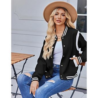 Women’s Casual Fall Bomber Jacket