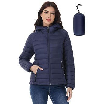 Women’s Hooded Packable Puffer Coat