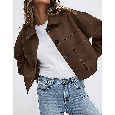 Women’s Trendy Cropped Jacket