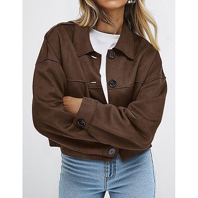 Women’s Trendy Cropped Jacket