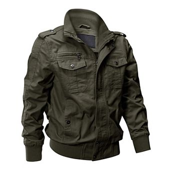Men’s Military-Style Windbreaker